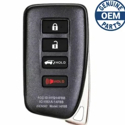 2016 Lexus RX350 Smart Key Fob PN: 89904-0E160, 89904-0E170, 89904-48C30