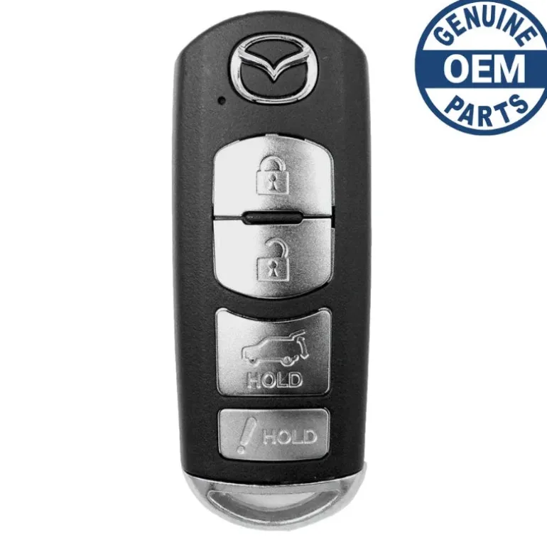 2011 Mazda CX-7 Smart Key Remote FCC ID: WAZX1T763SKE11A04 PN: TEY1-67-5RY, TEY1-67-5RYA