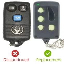 1996 Mazda MX-6 Remote FCC ID: GQ43VT7T