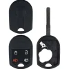 New Aftermarket Ford Remote Head Key Replacement Case 4 Button