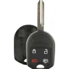 New Aftermarket Ford Remote Head Key Remote Replacement Case 4 Button