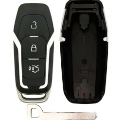 New Aftermarket Ford Smart Key Remote Replacement Case 3 Button