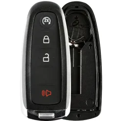 New Aftermarket Ford Smart Key Remote Replacement Case 4 Button