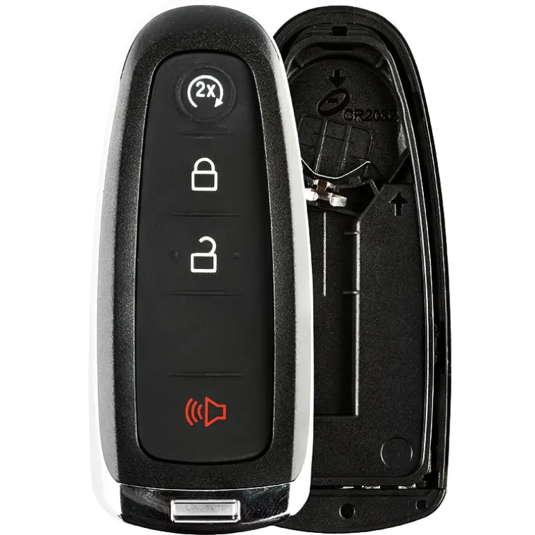 New Aftermarket Ford Smart Key Remote Replacement Case 4 Button