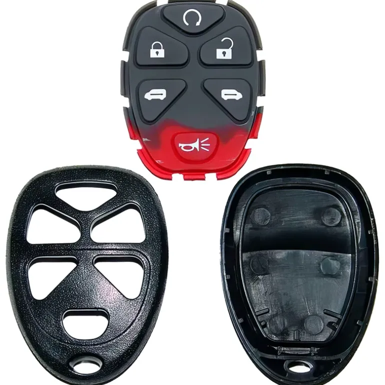 New GM Replacement Case and Button Pad fits 6 buttons