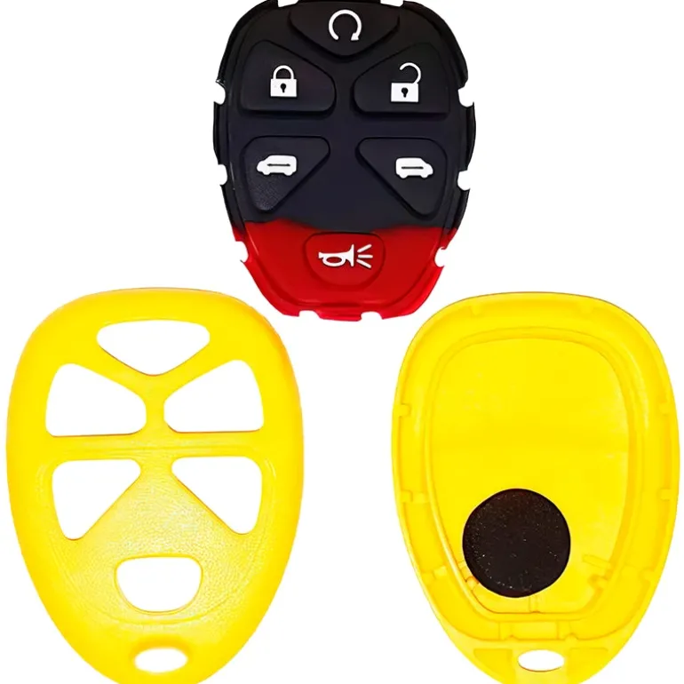 New GM Replacement Case and Button Pad fits 6 buttons