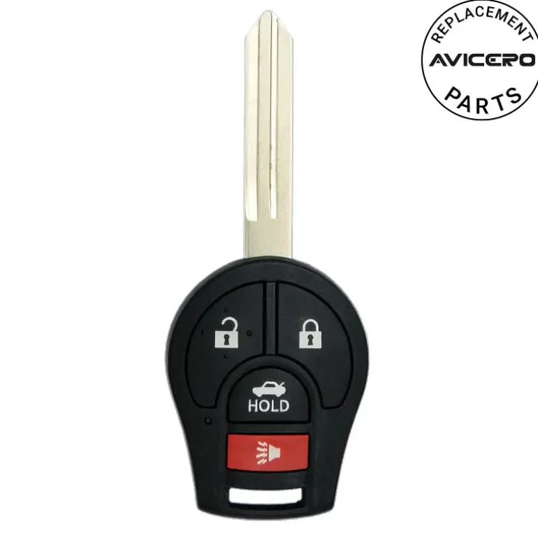 2012 Nissan Versa Remote Head Key CWTWB1U751 H0561-3AA0B