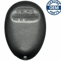 2004 Pontiac Aztek Remote PN: 10335582 10335588 FCC ID: L2C0007T