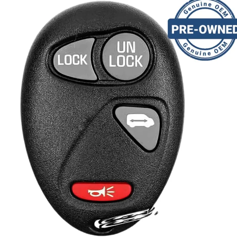 2003 Pontiac Montana Remote L2C0007T 4 Buttons