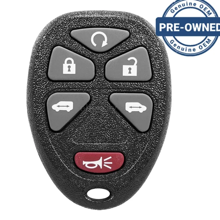 2007 Pontiac Montana Remote PN: 15114376
