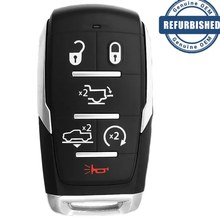 2022 Ram 1500 Smart Key Fob PN: 68575612AA