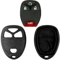 Replacement Case and Button Pad for OUC60270 OUC60221 4 Button with Remote Start