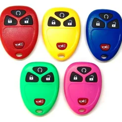 Replacement Case and Button Pad for OUC60270 OUC60221 4 Button with Remote Start
