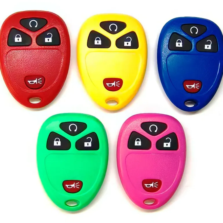 Replacement Case and Button Pad for OUC60270 OUC60221 4 Button with Remote Start