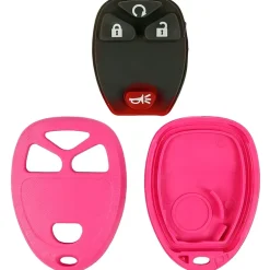 Replacement Case and Button Pad for OUC60270 OUC60221 4 Button with Remote Start