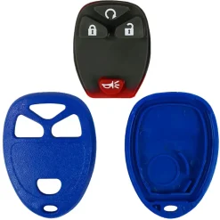 Replacement Case and Button Pad for OUC60270 OUC60221 4 Button with Remote Start