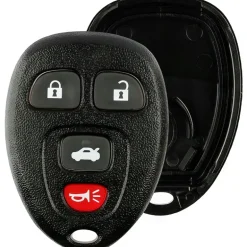 Replacement Case and Button Pad for OUC60270 OUC60221 4 Button with Trunk
