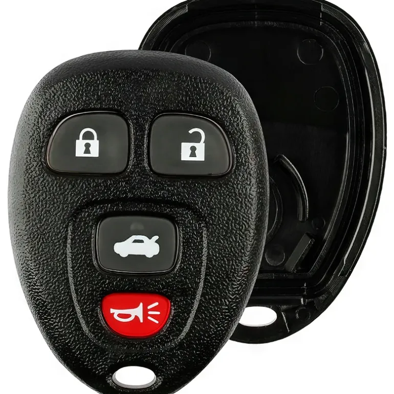 Replacement Case and Button Pad for OUC60270 OUC60221 4 Button with Trunk
