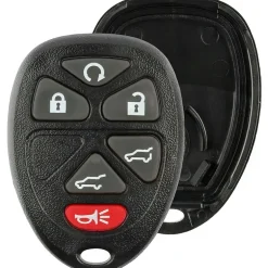 Replacement Case and Button Pad for OUC60270 OUC60221 5 Button without Remote Start