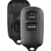Replacement Case And Button Pad HYQ12BAN HYQ12BBX 89742-42120 3 Button