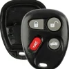 Replacement Case and Button Pad KOBLEAR1XT and KOBUT1BT 4 Button