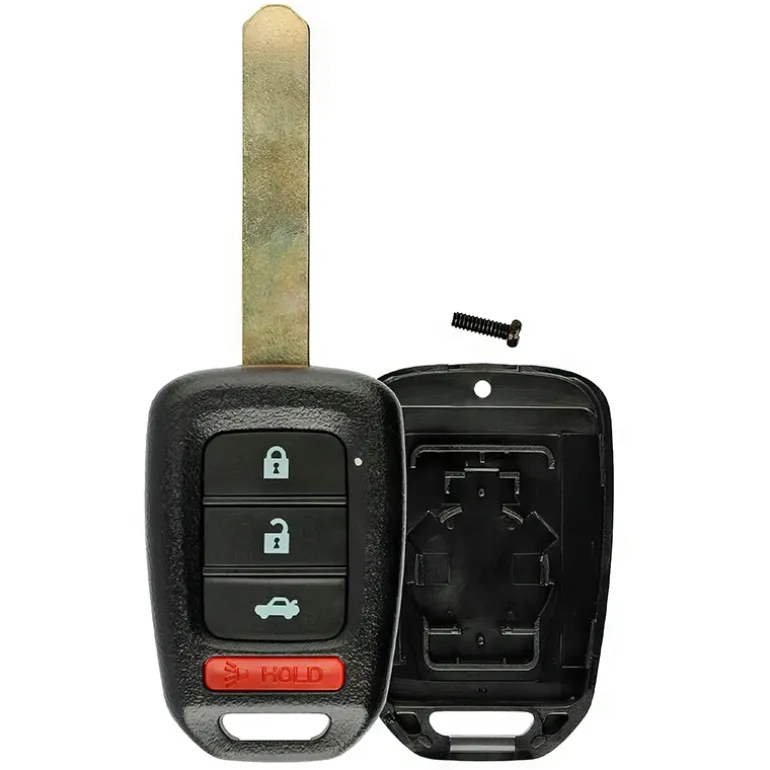 Replacement Case and Button Pad fits Remote Head Keys MLBHLIK6-1T 4 Button