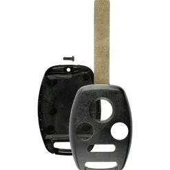 Replacement Case fits OUCG8D-380H-A 4 Button Remote Head Keys Accord CR-V