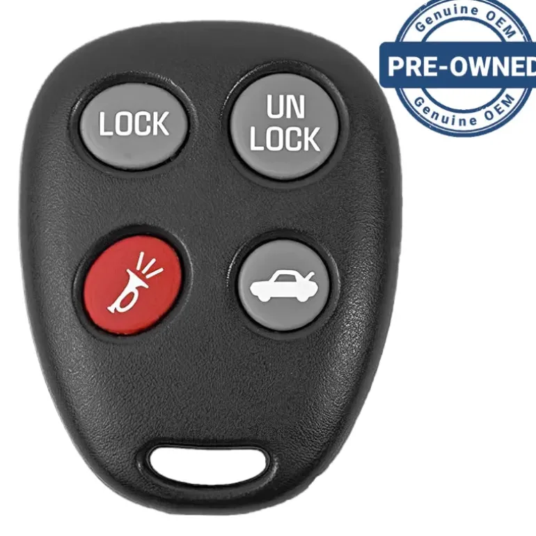2002 Saturn L100 Remote LHJ009 22692190 4 Button