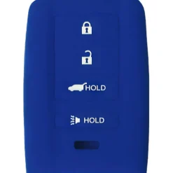 Silicone Key Fob Cover For Acura 4 Buttons Smart Key Remote