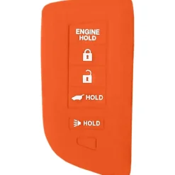 Silicone Key Fob Cover For Acura 5 Buttons Smart Key Remote