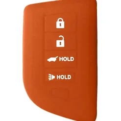 Silicone Key Fob Cover For Acura 4 Buttons Smart Key Remote