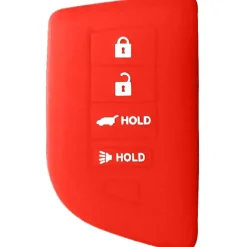 Silicone Key Fob Cover For Acura 4 Buttons Smart Key Remote