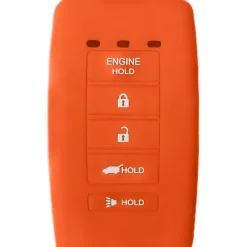 Silicone Key Fob Cover For Acura 5 Buttons Smart Key Remote