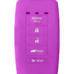 Silicone Key Fob Cover For Acura 5 Buttons Smart Key Remote