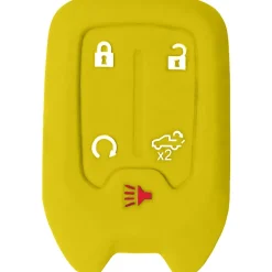 Silicone Key Fob Cover For Chevrolet 5 Buttons Smart Key Remote