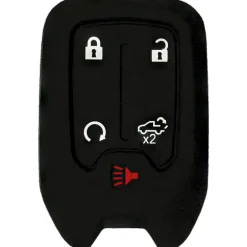 Silicone Key Fob Cover For Chevrolet 5 Buttons Smart Key Remote