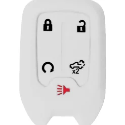 Silicone Key Fob Cover For Chevrolet 5 Buttons Smart Key Remote