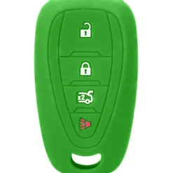 Silicone Key Fob Cover For Chevrolet 4 Buttons Smart Key Remote