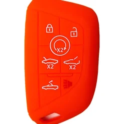Silicone Key Fob Cover For Chevrolet 7 Buttons Smart Key Remote