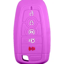 Silicone Key Fob Cover For Ford 5 Buttons Smart Key Remote
