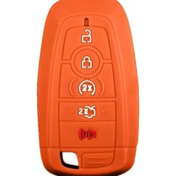 Silicone Key Fob Cover For Ford 5 Buttons Smart Key Remote