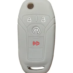 Silicone Key Fob Cover For Ford 4 Buttons Flipkey Remote