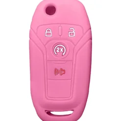 Silicone Key Fob Cover For Ford 4 Buttons Flipkey Remote