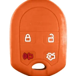 Silicone Key Fob Cover For Ford 4 Buttons Remote Head Key