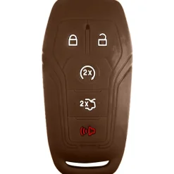Silicone Key Fob Cover For Ford 5 Buttons Smart Key Remote