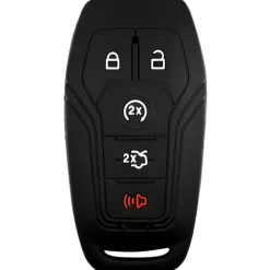 Silicone Key Fob Cover For Ford 5 Buttons Smart Key Remote