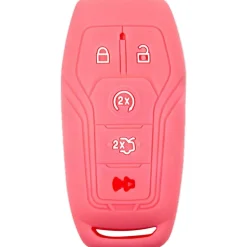 Silicone Key Fob Cover For Ford 5 Buttons Smart Key Remote