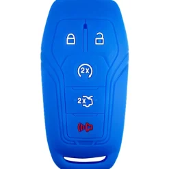 Silicone Key Fob Cover For Ford 5 Buttons Smart Key Remote