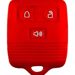 Silicone Key Fob Cover For Ford/Lincoln/Mercury/Mazda 3 Buttons Remote
