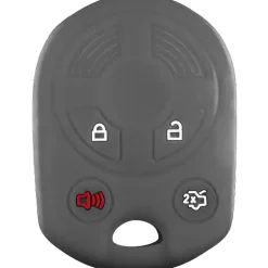 Silicone Key Fob Cover For Ford 4 Buttons Remote Head Key
